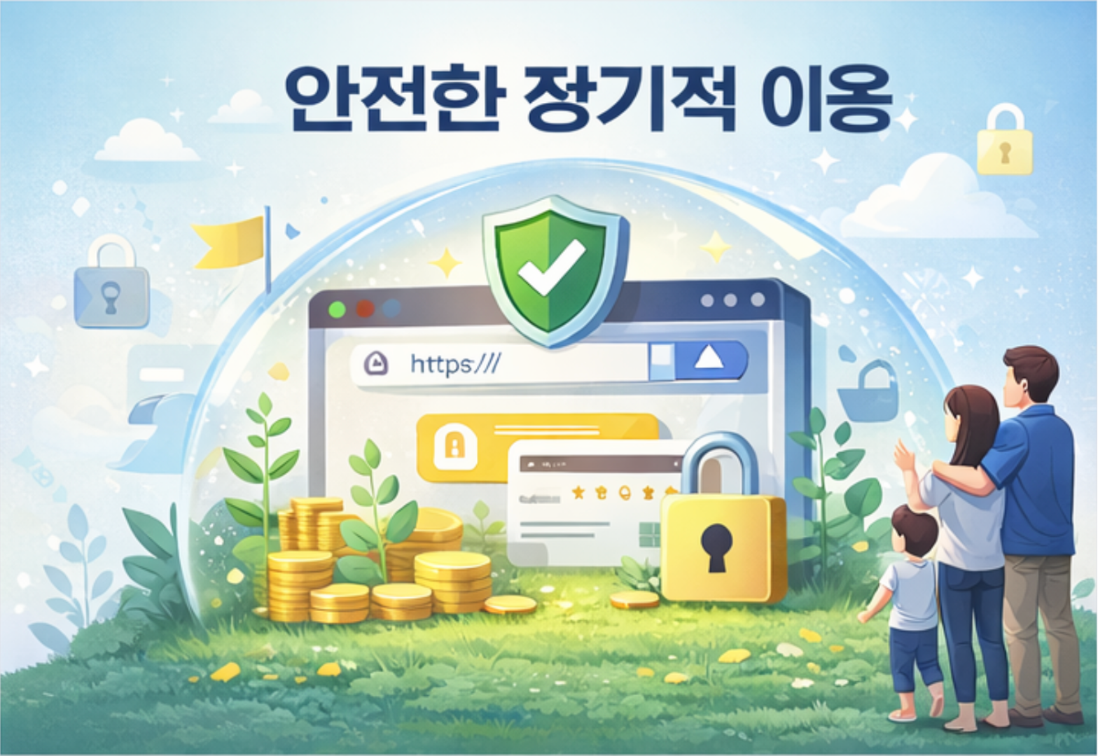 장기적인 정보 자산을 형성합니다